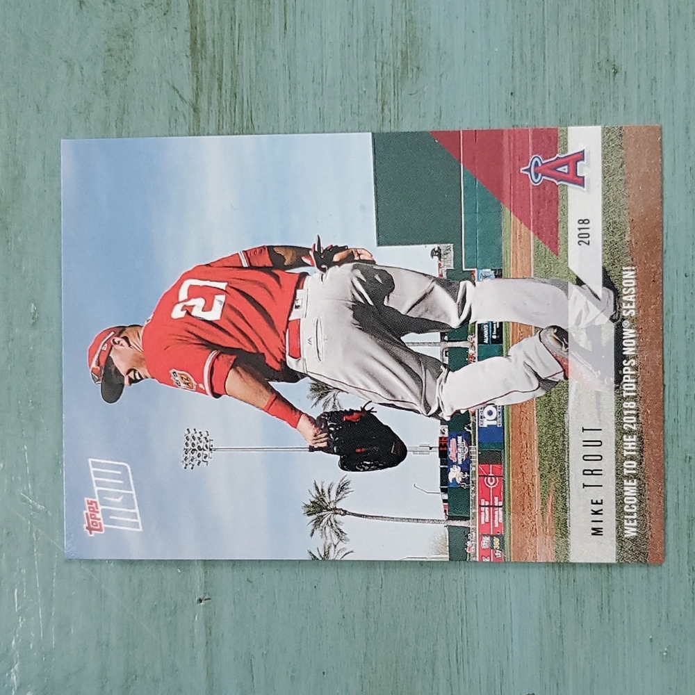 Mike Trout Baseball Card
